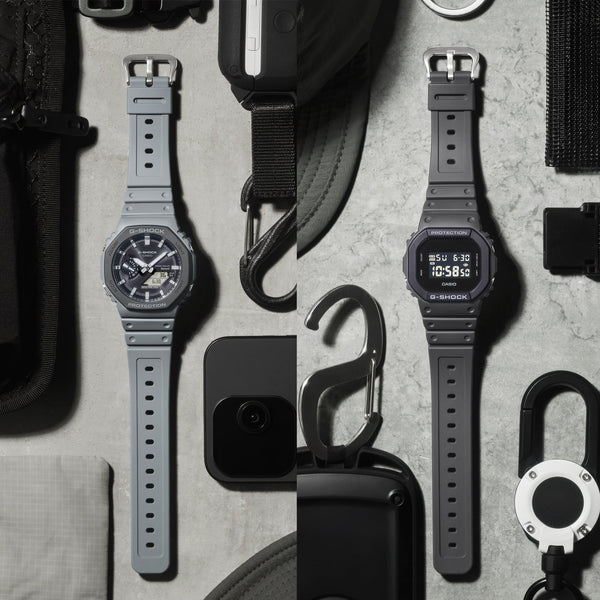 GA-B2100LUU Reloj G-Shock Hombre Correa Resina Gris - Vista lateral