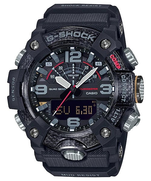 GG-B100 Reloj G-Shock Mudmaster Hombre Correa Resina Negro - Reloj original en Guatemala