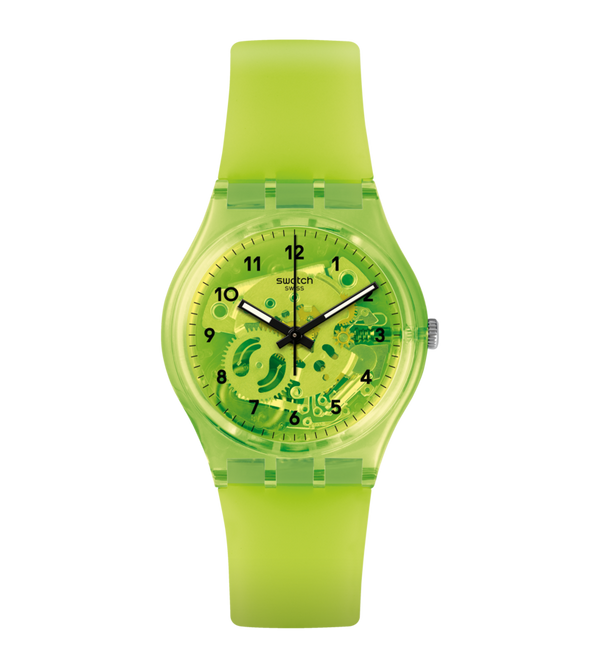 Reloj Swatch Lemon Flavour de señorita correa de resina - Reloj original en Guatemala