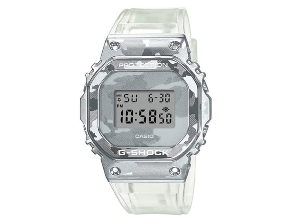 GM-5600SCM Reloj G-Shock 5600 Hombre Camuflaje Plata - Reloj original en Guatemala