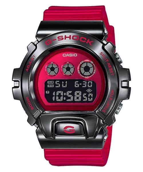 GM-6900B Reloj G-Shock GM-6900 Hombre Bisel Metálico Rosa - Reloj original en Guatemala