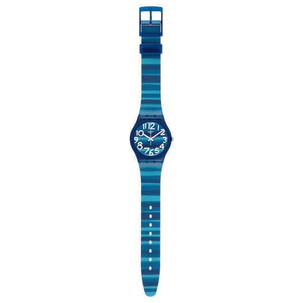 Reloj Swatch Linajola de dama banda de resina - Vista lateral