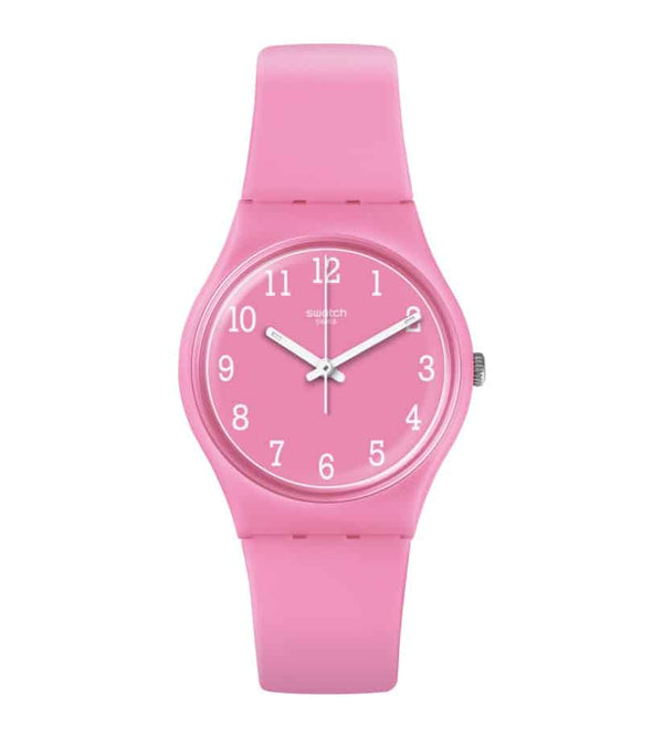 Reloj Swatch Pinkway Unisex Resina Rosa - Reloj original en Guatemala