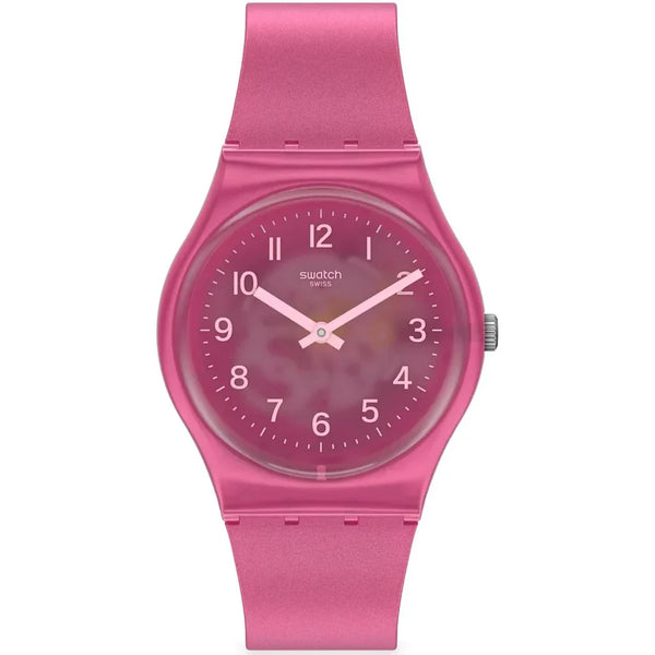 Reloj Swatch Blurry Pink de dama pulsera de resina - Reloj original en Guatemala