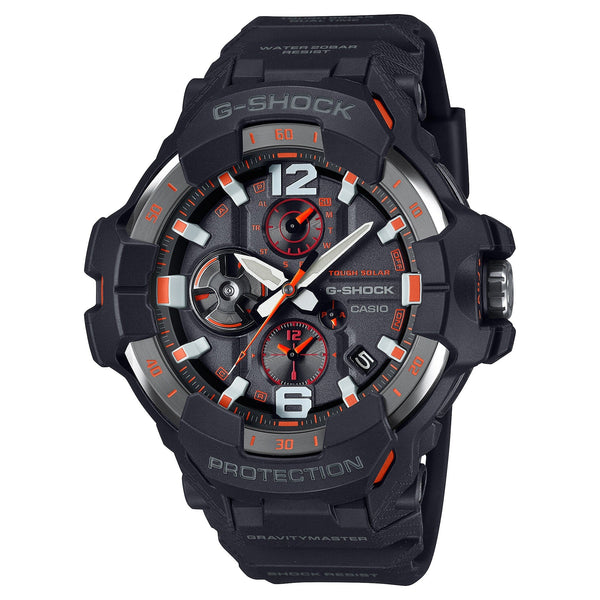 GR-B300-OF Reloj G-Shock Gravitymaster Hombre Resina Negro - Reloj original en Guatemala