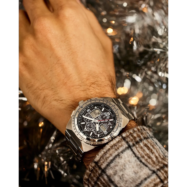 Reloj Citizen Promaster Skyhawk Hombre Correa - Vista lateral