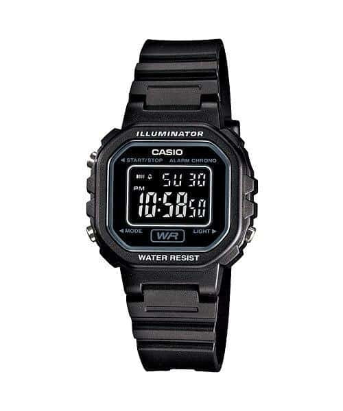 LA-20WH-1B Reloj Casio para Mujer, Illuminator 34 mm — original con garantía, La Relojería GT
