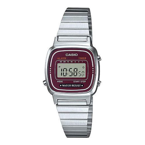 LA-670WA-4 Reloj Casio para Mujer, Vintage Clásico — original con garantía, La Relojería GT