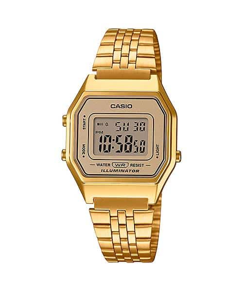 LA-680WGA-9 Reloj Casio para Mujer, Vintage Clásico Illuminator — original con garantía, La Relojería GT