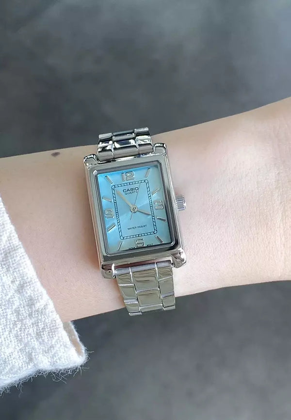 Reloj LTP-1234DD-2A Casio de dama pulsera de metal análogo — imagen 2 de 3