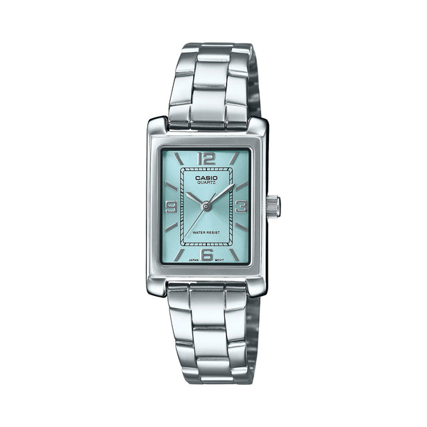 Reloj LTP-1234DD-2A Casio de dama pulsera de metal análogo — original con garantía, La Relojería GT