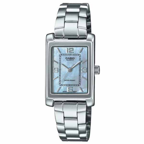 Reloj LTP-1234DS-2A Casio Vintage para dama pulsera de metal — original con garantía, La Relojería GT