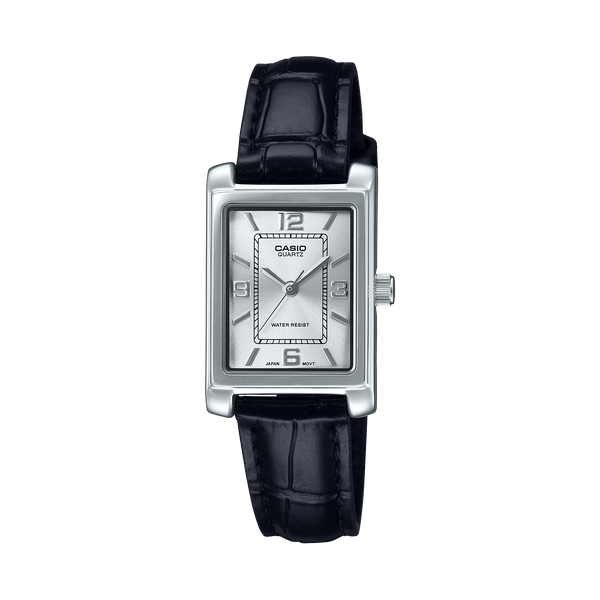 LTP-1234LL-7A Reloj Casio de dama pulsera de piel 32 mm — original con garantía, La Relojería GT