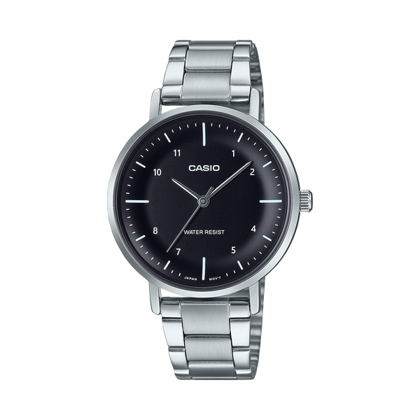 LTP-VT03D-1B Casio de dama pulsera de metal