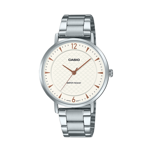 Reloj LTP-VT04D-7A Casio de dama pulsera de metal — original con garantía, La Relojería GT