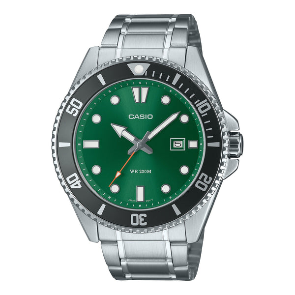 Reloj MDV-107D-3A2V Casio para caballero pulsera de metal — original con garantía, La Relojería GT
