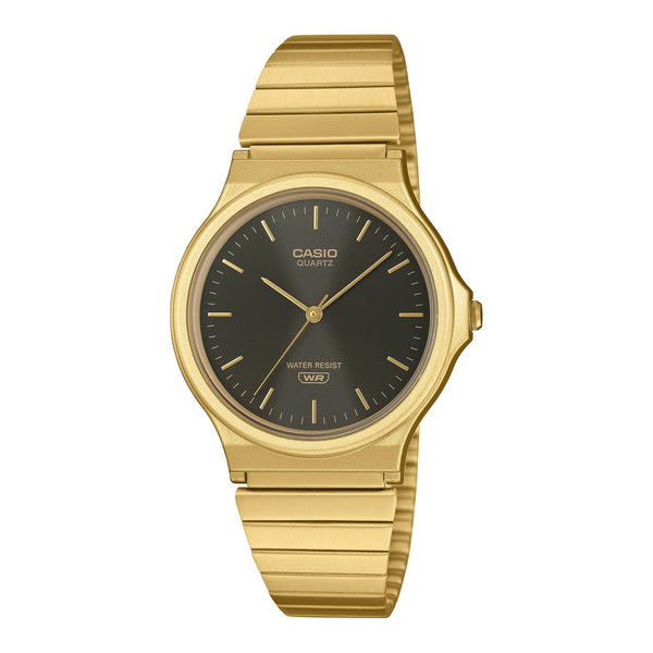 MQ-24GA-1A Reloj Casio unisex correa de metal - Acero Inoxidable Dorado
