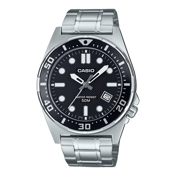 MTD-135D-1AV Casio Reloj para hombre pulsera de metal — original con garantía, La Relojería GT