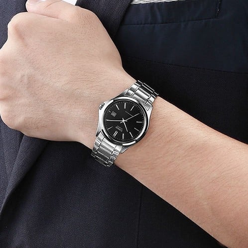 MTP-1183A-1A Reloj Casio para Hombre - Acero Inoxidable Plateado
