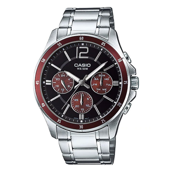 MTP-1374D-5AV Reloj Casio para Hombre 47 mm — original con garantía, La Relojería GT