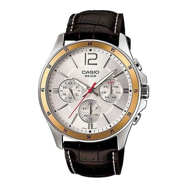MTP-1374L-7AV Reloj Casio para Hombre — original con garantía, La Relojería GT