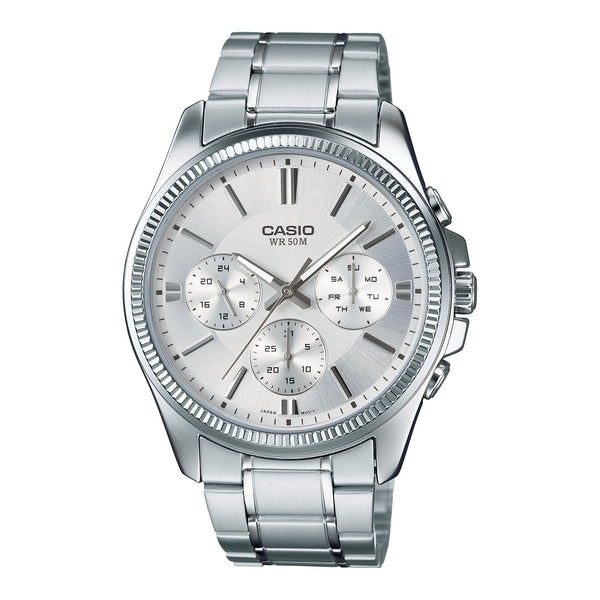 MTP-1375D-7AV Reloj Casio para Caballero — original con garantía, La Relojería GT