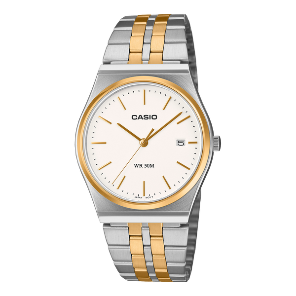 MTP-B145SG-7AV Reloj Casio de hombre pulsera de metal 35 mm — original con garantía, La Relojería GT
