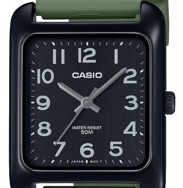 MTP-B175-3BV Casio reloj para hombre pulsera de resina — imagen 2 de 2