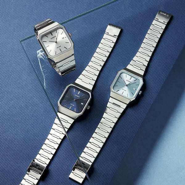 MTP-B185D-7AV Reloj Casio de hombre pulsera de acero inoxidable 40 mm — imagen 2 de 3