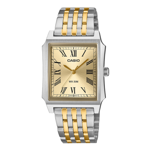 MTP-B190SG-9BV Reloj Casio de hombre correa de metal — original con garantía, La Relojería GT