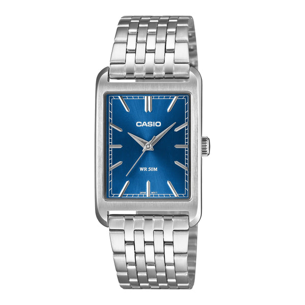 MTP-B215D-2AV Reloj Casio de caballero correa de metal — original con garantía, La Relojería GT