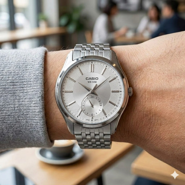 MTP-B315D-7AV Reloj Casio de hombre correa de metal — imagen 2 de 3