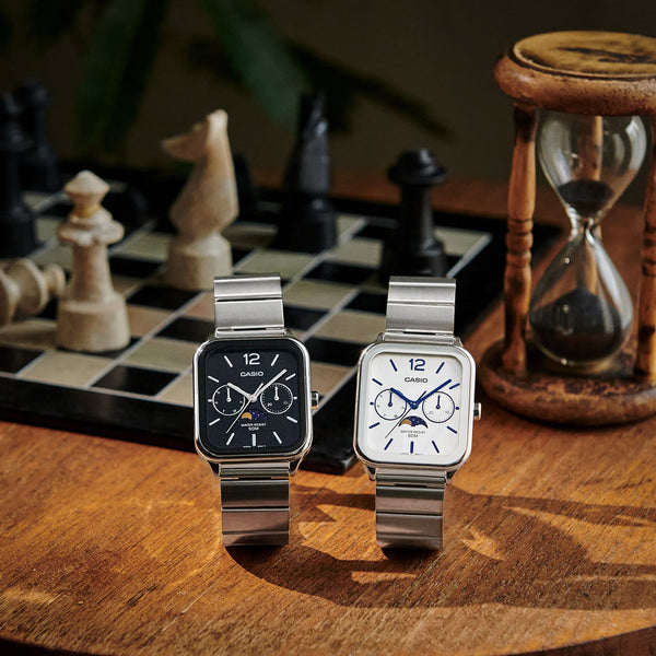 Reloj MTP-M305D-7AV Casio de caballero pulsera de metal — imagen 2 de 2