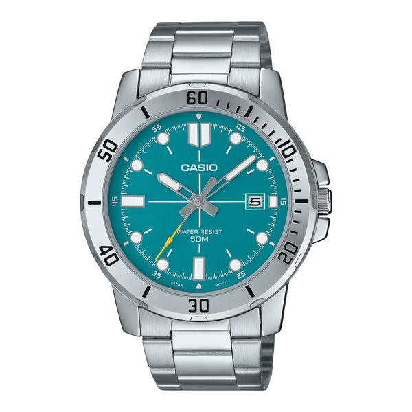MTP-VD01D-3E2V Casio reloj para caballero pulsera de metal 49 mm — original con garantía, La Relojería GT