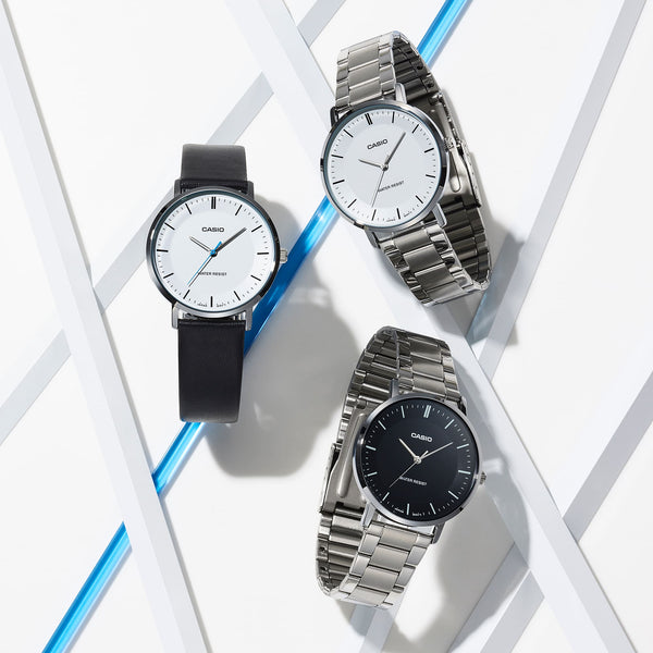 Reloj MTP-VT04D-1E Casio de hombre pulsera de acero inoxidable — imagen 2 de 5