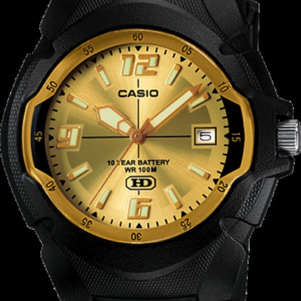 MW-600F-9AVCF Reloj Casio para Hombre, 10 Años de Batería - Vista lateral