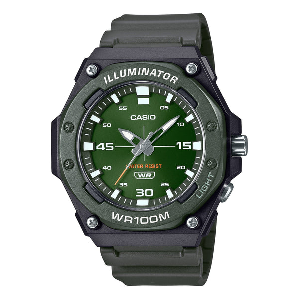 MW-620H-3AV Reloj Casio Illuminator Análogo para hombre con Correa de Caucho 50 mm — original con garantía, La Relojería GT