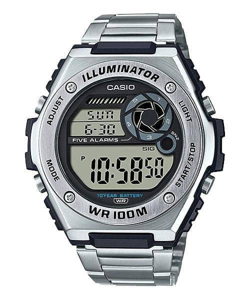 100HD-1AV Reloj Casio para Hombre, Illuminator 10 Años de Batería - Reloj original en Guatemala
