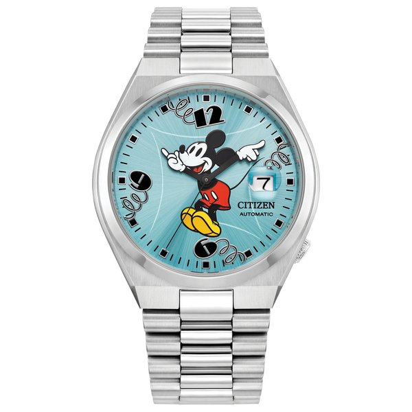 NJ0156-50L Reloj Citizen Tsuyosa Mickey Mouse de hombre pulsera de metal