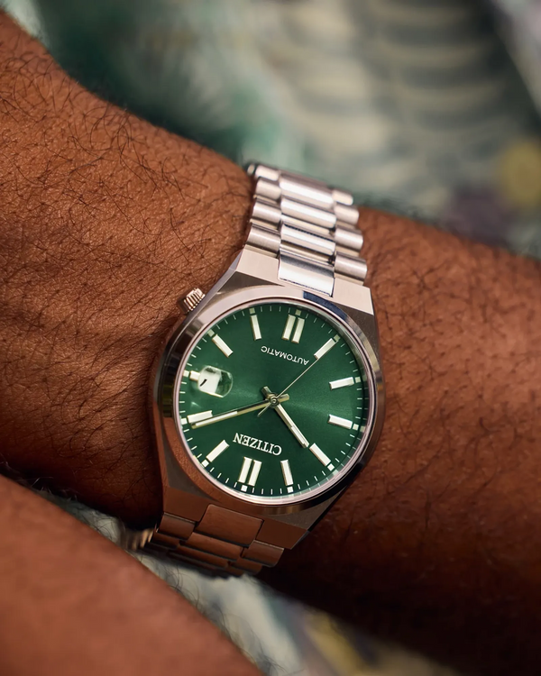 NJ0200-50X Reloj Citizen Tsuyosa Automatic de hombre pulsera de metal 37 mm - Acero Inoxidable Plateado