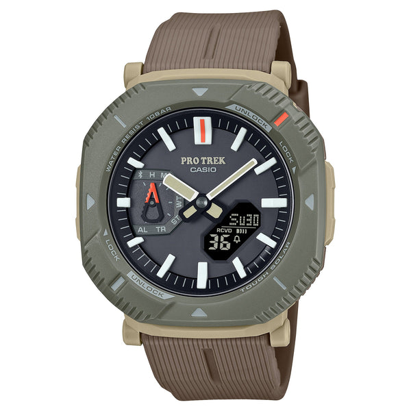 Reloj PRJ-B001-5 Casio Pro-Trek Unisex pulsera de caucho 50 mm — original con garantía, La Relojería GT
