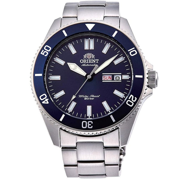 RA-AA0009L Reloj Orient Kamasu Hombre Acero Azul Marino - Reloj original en Guatemala