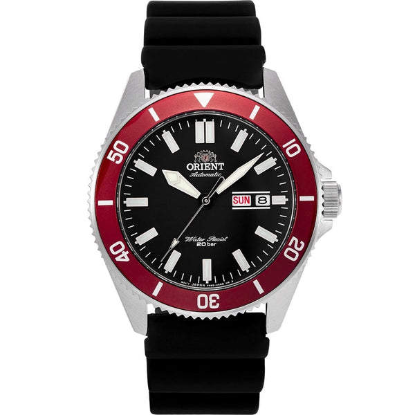 RA-AA0011B Reloj Orient Kamasu Hombre Correa Caucho Negra - Reloj original en Guatemala