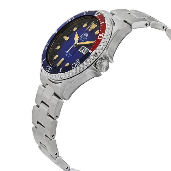 RA-AA0812L19B Reloj Orient Kamasu Hombre Acero Esfera Azul - Vista lateral