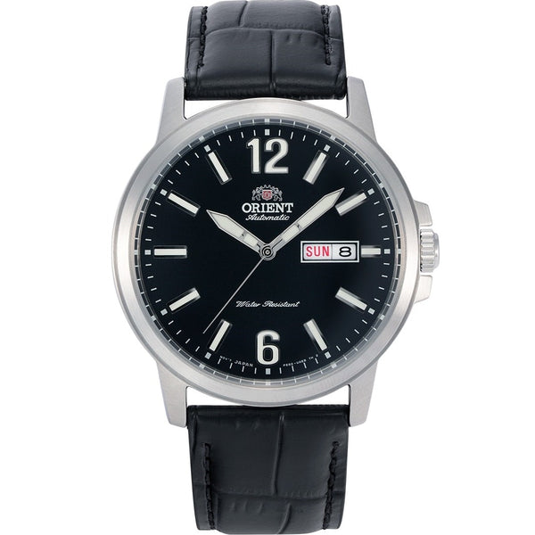 RA-AA0C04B19A Reloj Orient Sport Automático Hombre Correa Cuero Negro - Reloj original en Guatemala