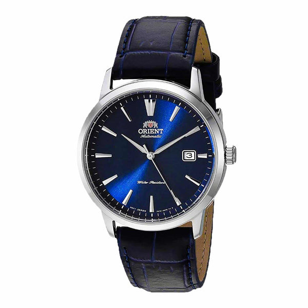 RA-AC0F06L10A Reloj Orient Symphony Hombre Automático Acero Cuero Azul