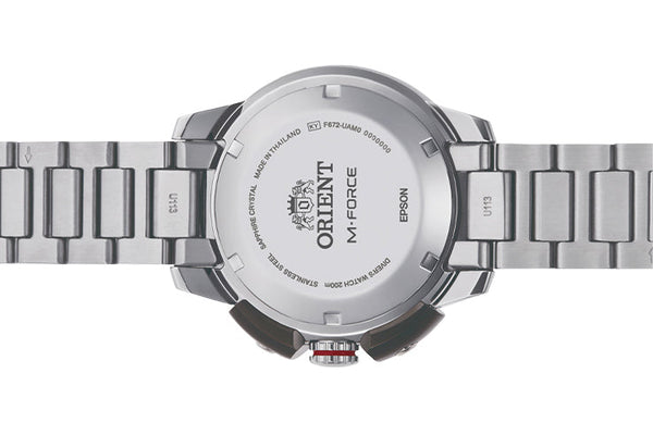 RA-AC0L02R-M Reloj Orient M-Force Hombre Correa de Acero
