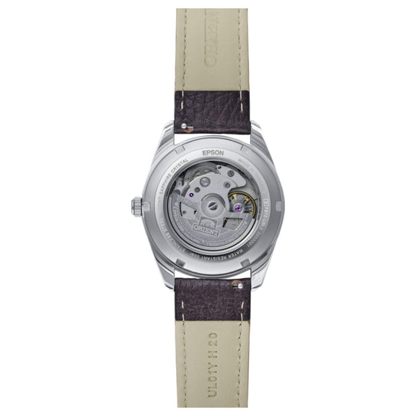 RA-AC0R03Y Reloj Orient Stretto Date de hombre banda de piel