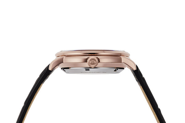 RA-AR0103B Reloj Orient Contemporary Hombre Dorado Rosa Piel