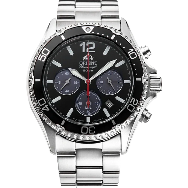 RA-TX0202B Reloj Orient Chronograph Hombre Correa de Acero